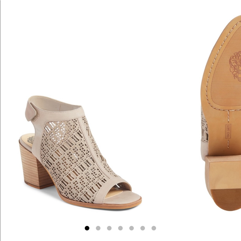 Vince Camuto keannie sandal size 8 taupe
